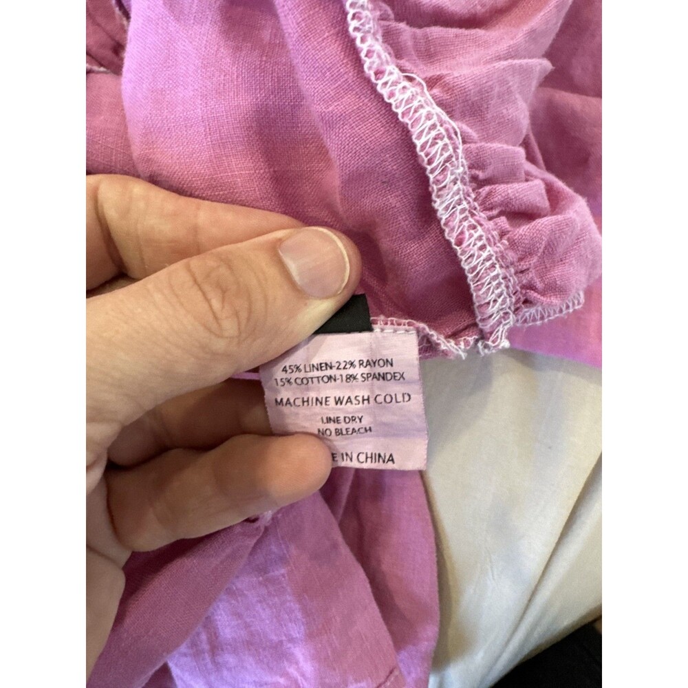 Pink Ruffled Maxi Dress - Picture 10 of 10